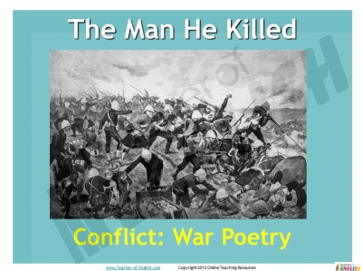 The Man He Killed (Hardy) Teaching Resources